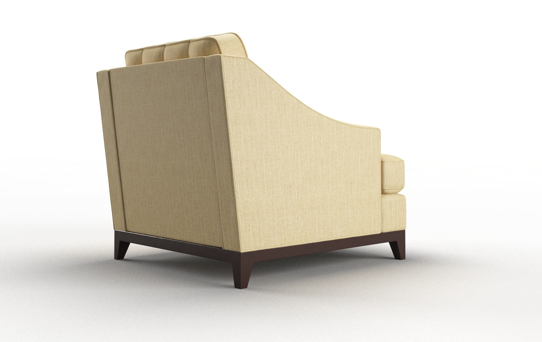 Geneva Malibu Maize Chair espresso legs 5