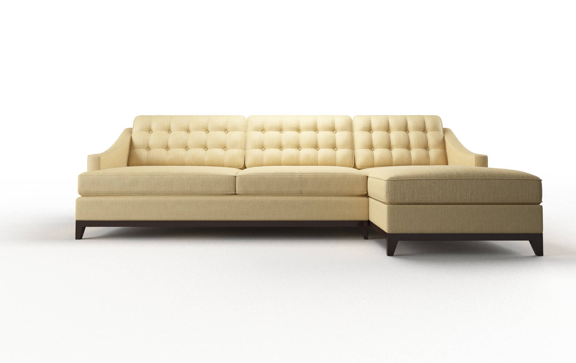 Geneva Malibu Maize Panel espresso legs 1