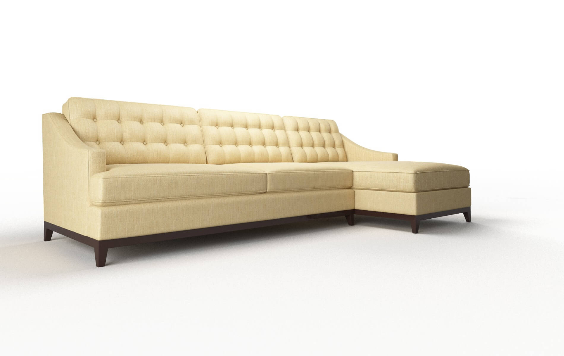 Geneva Malibu Maize Panel espresso legs 2