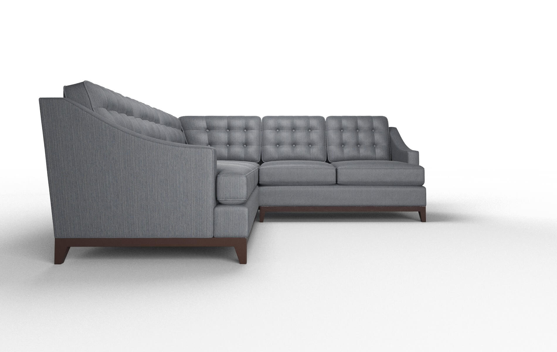 Geneva Malibu Sea Sectional espresso legs 2