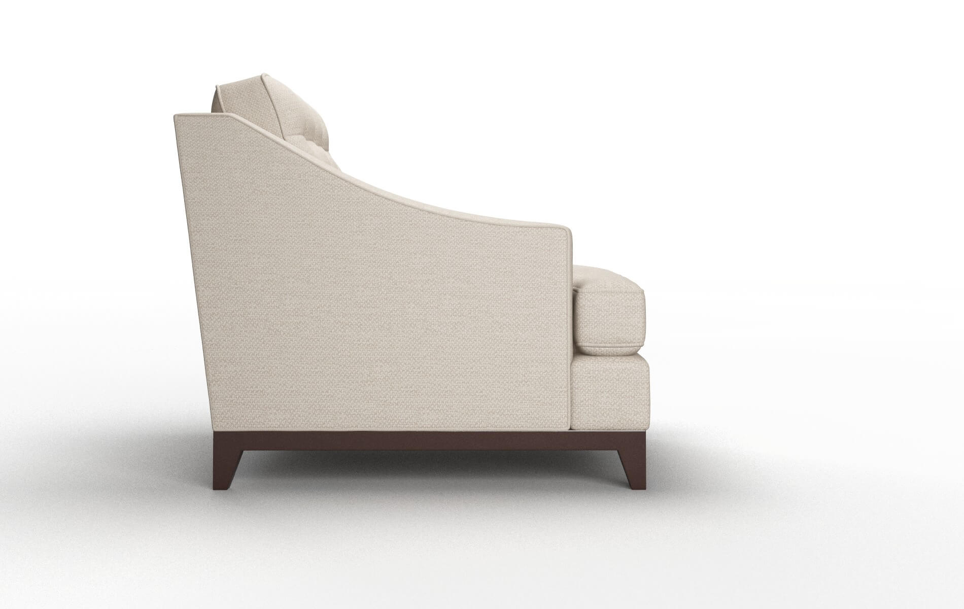 Geneva Naples Almond Chair espresso legs 3