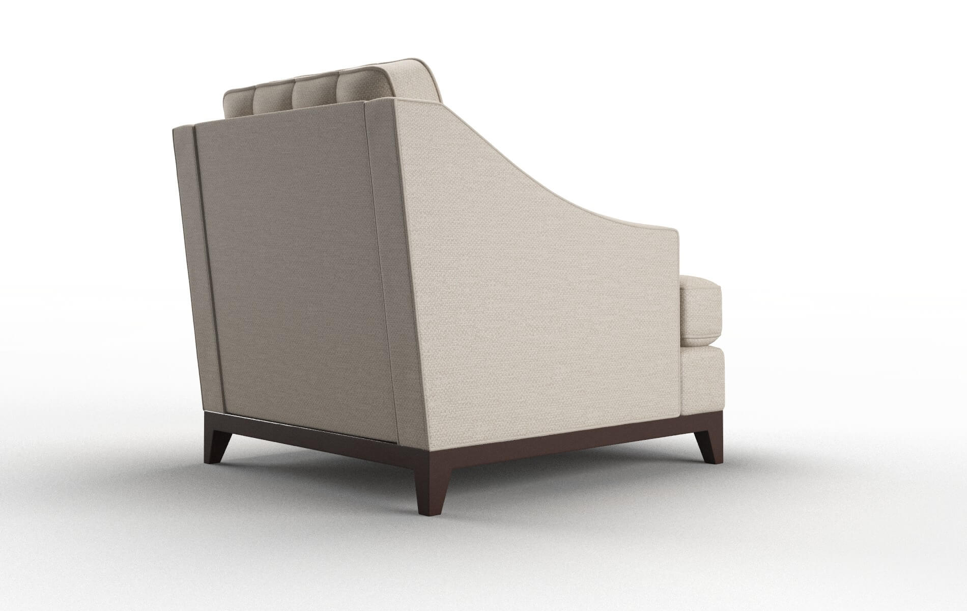 Geneva Naples Almond Chair espresso legs 5