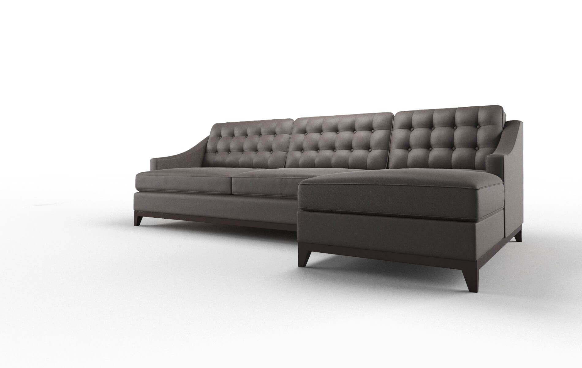 Geneva Naples Graphite Panel espresso legs 4