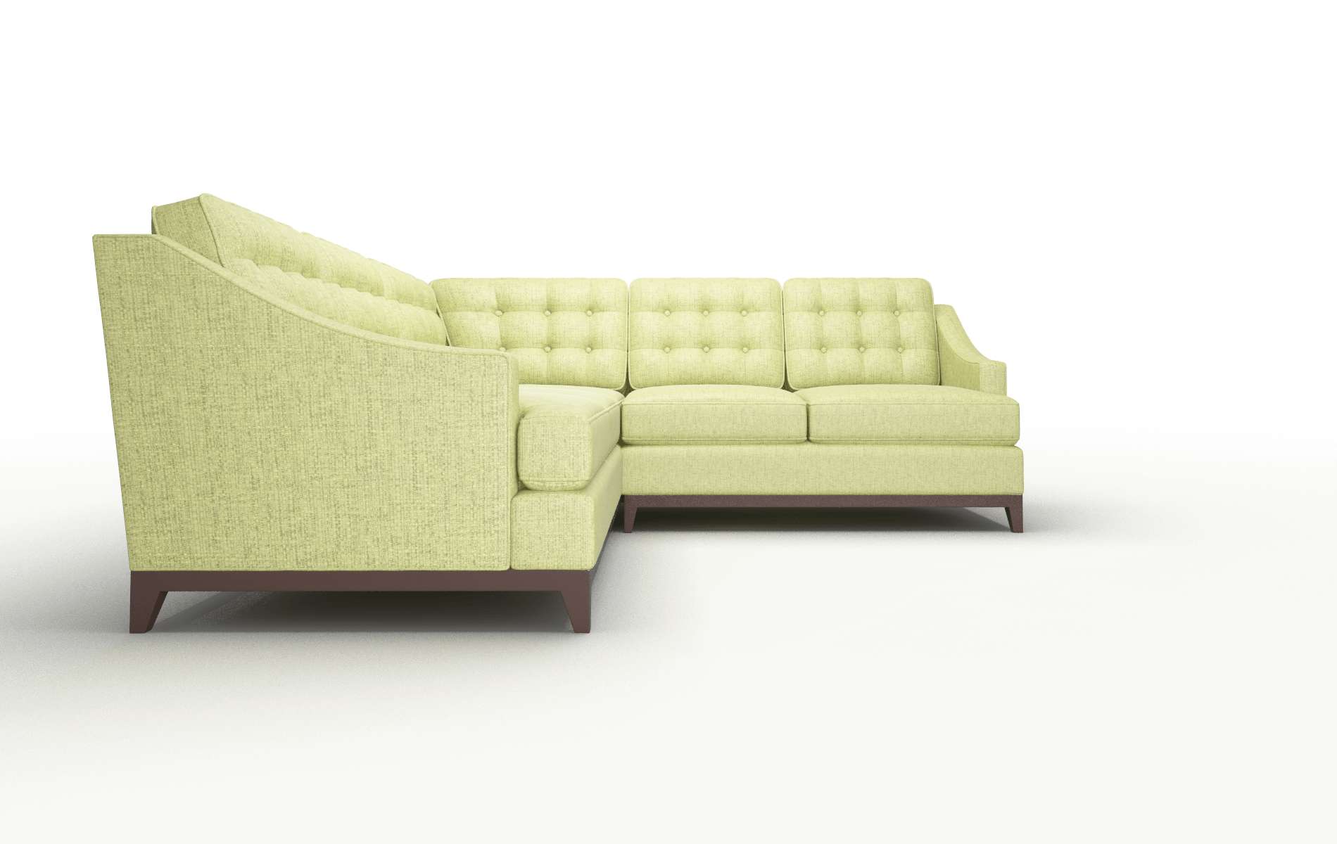Geneva Notion Appletini Sectional espresso legs 2