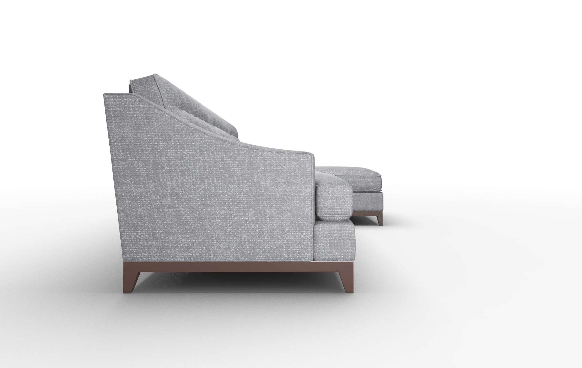 Geneva Notion Graphite Panel espresso legs 3