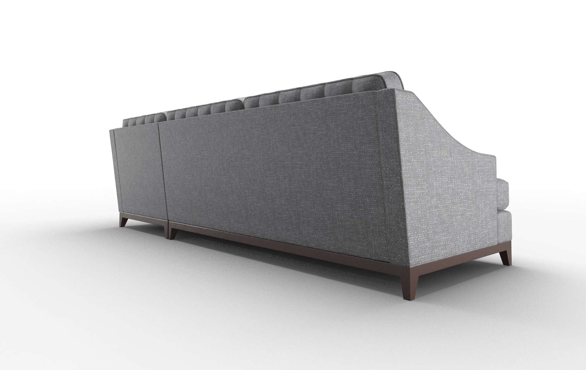 Geneva Notion Graphite Panel espresso legs 5