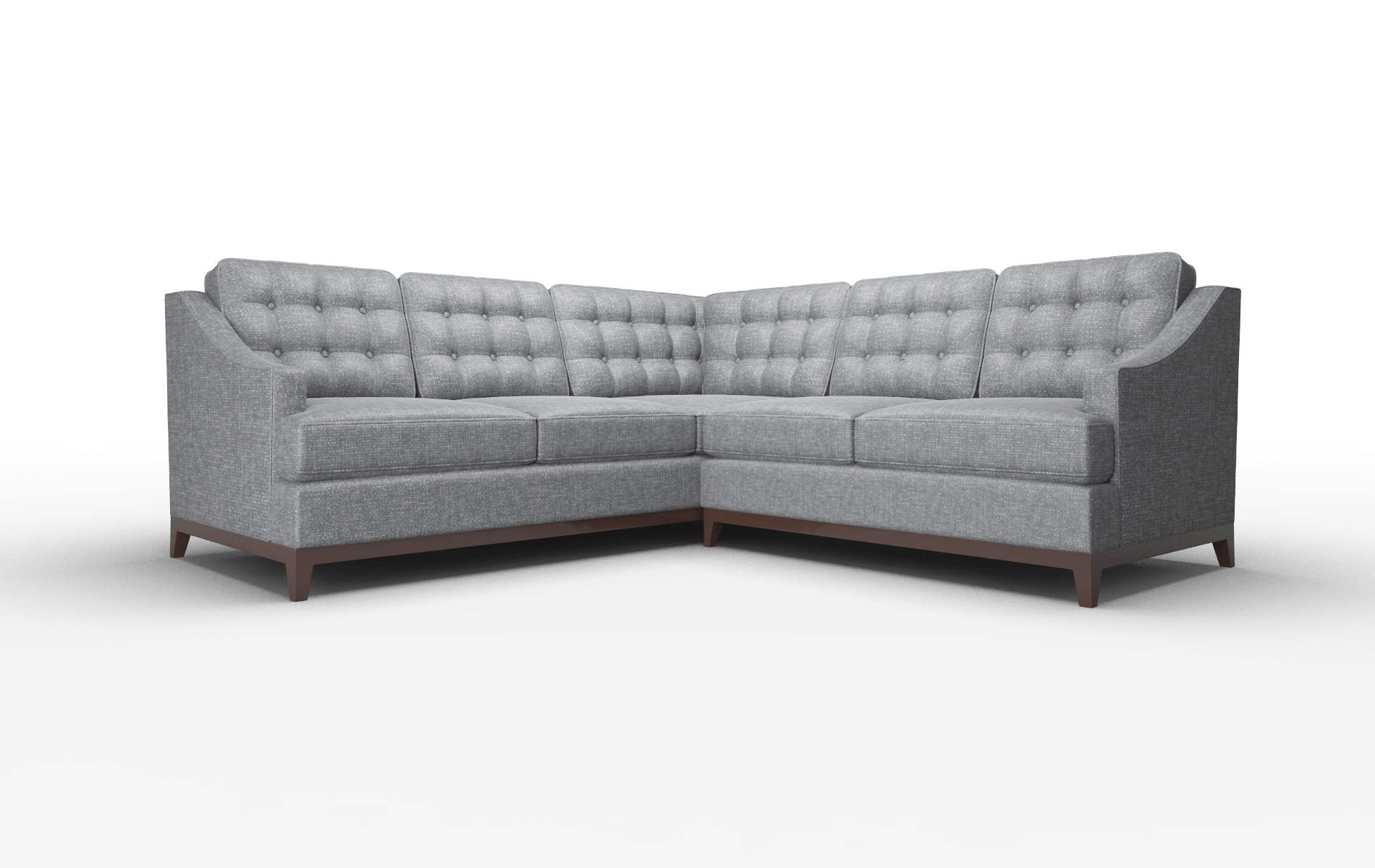 Geneva Notion Graphite Sectional espresso legs 1