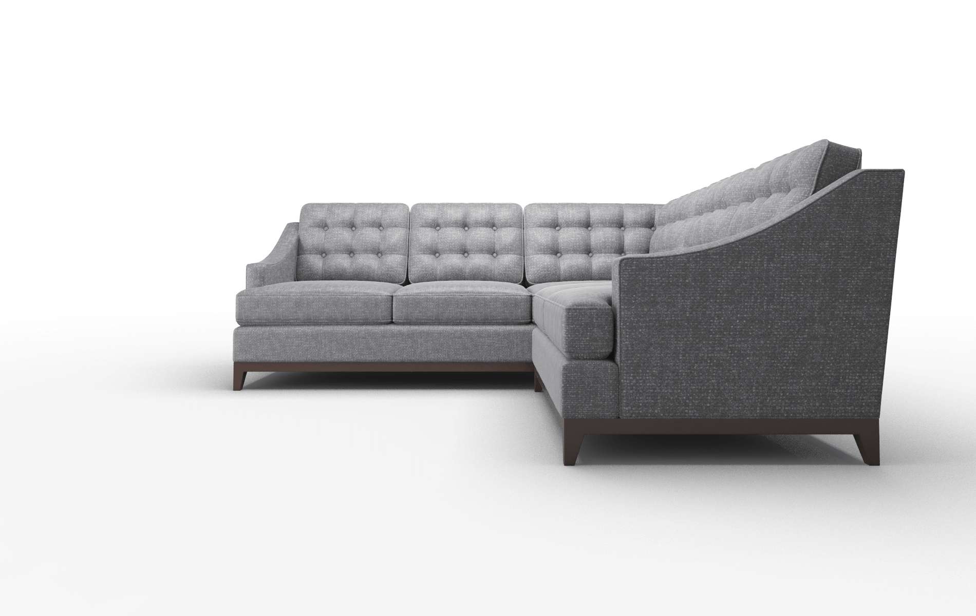 Geneva Notion Graphite Sectional espresso legs 5