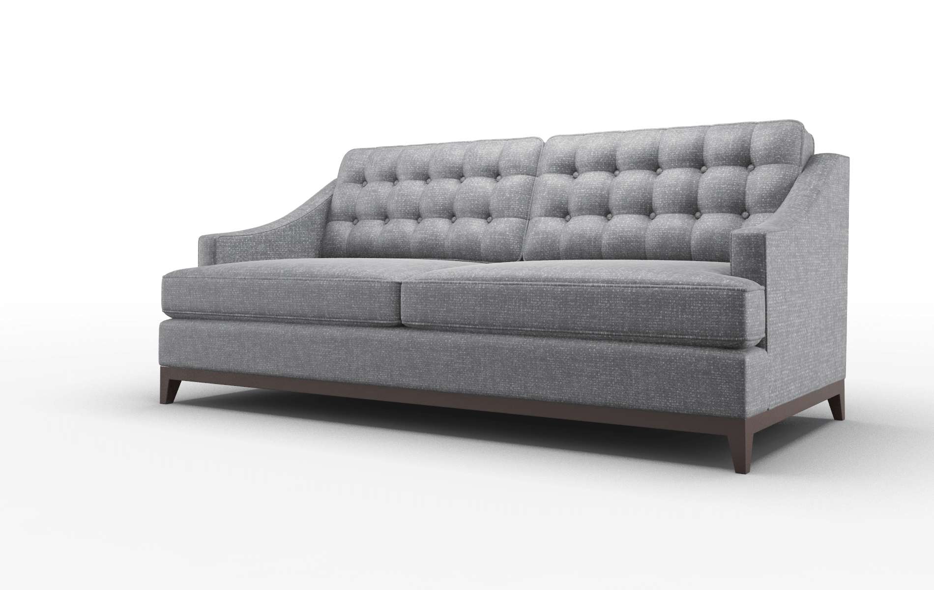 Geneva Notion Graphite Sofa espresso legs 4