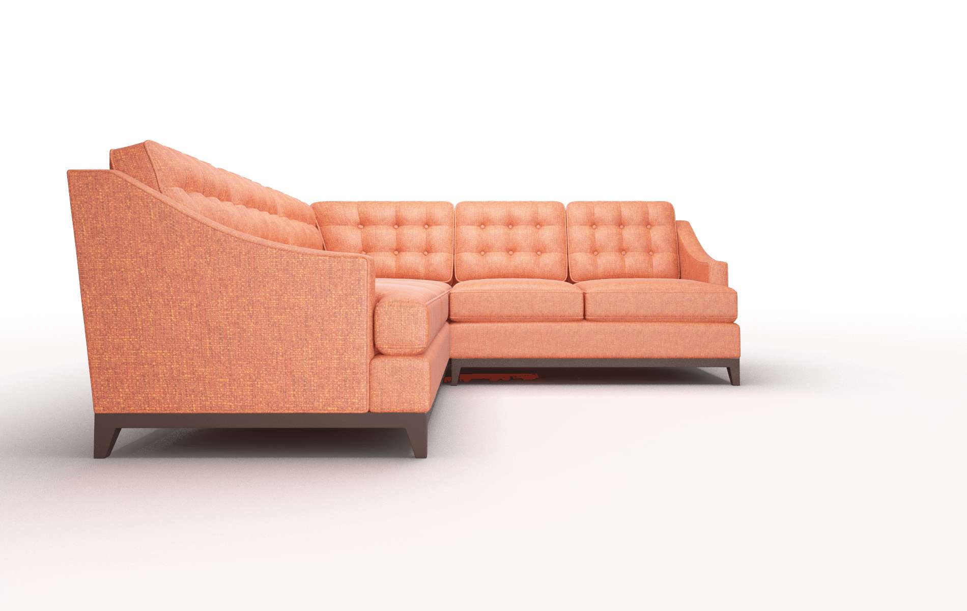 Geneva Notion Tang Sectional espresso legs 2