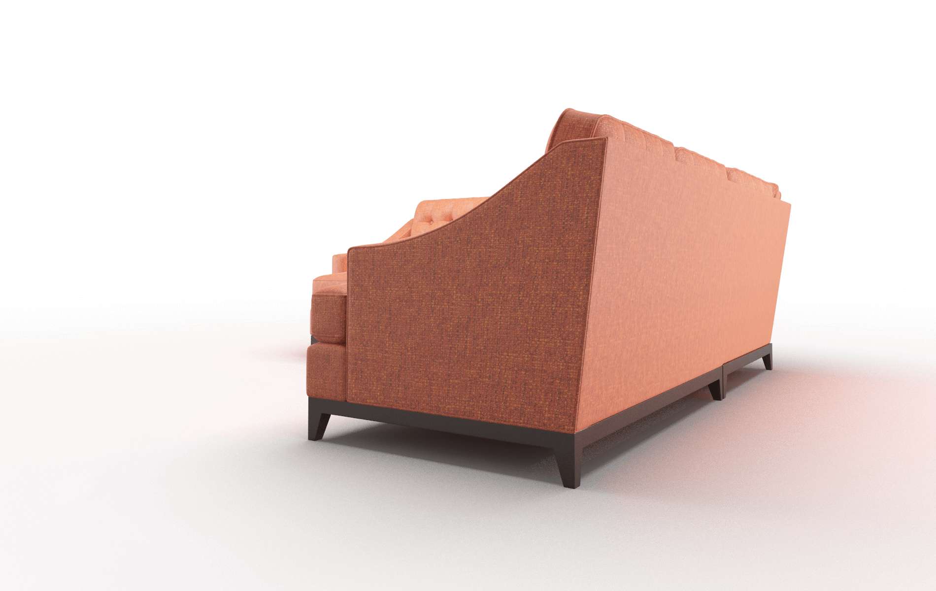 Geneva Notion Tang Sectional espresso legs 4