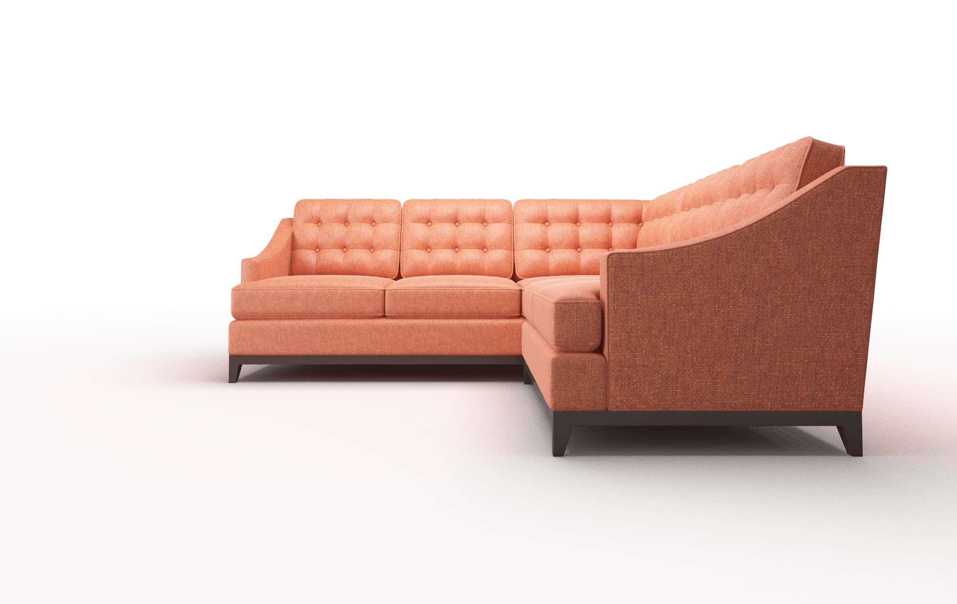 Geneva Notion Tang Sectional espresso legs 5
