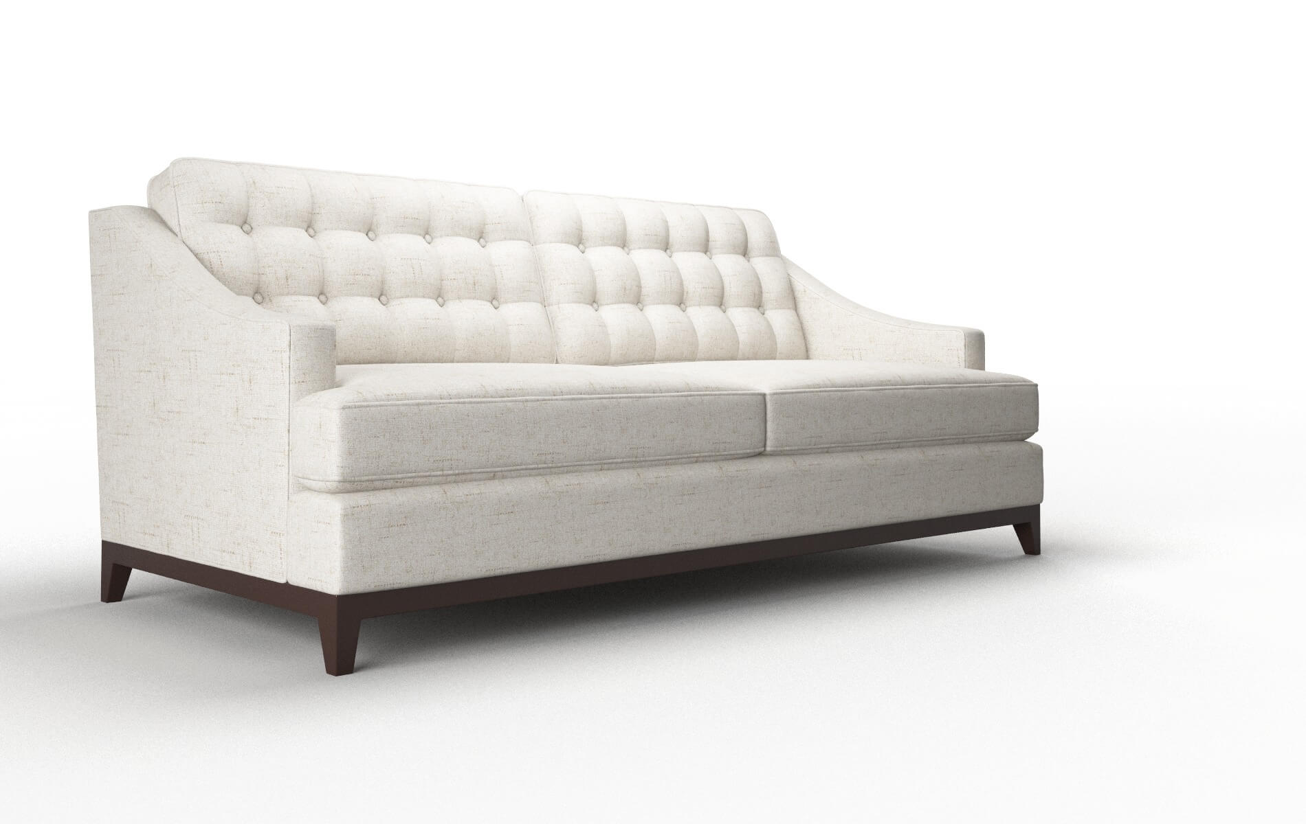 Geneva Oceanside Natural Sofa espresso legs 2