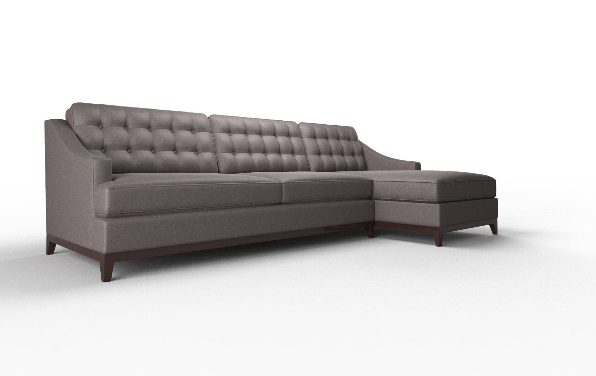 Geneva Oscar Chocolate Panel espresso legs 2