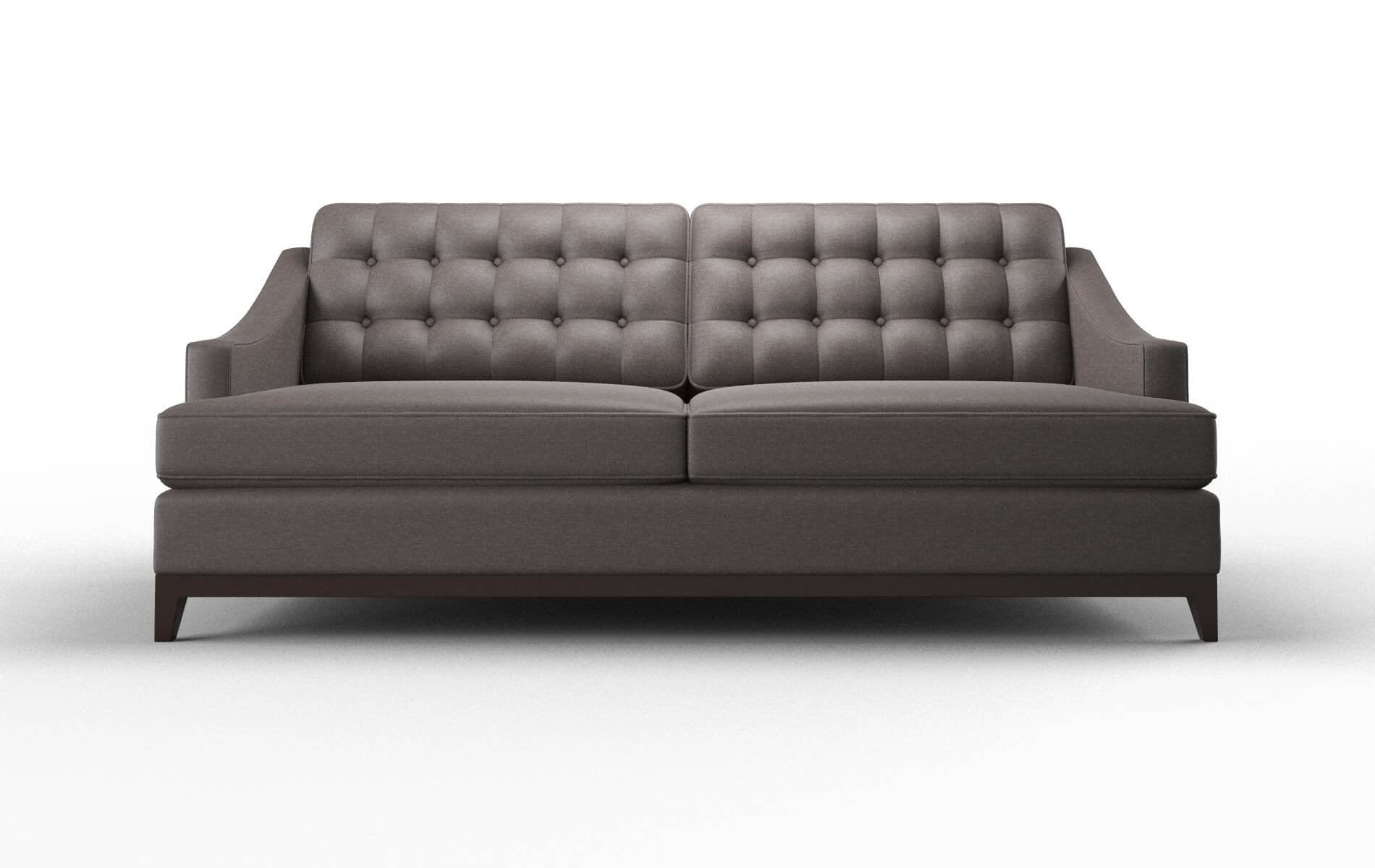 Geneva Oscar Chocolate Sofa espresso legs 1