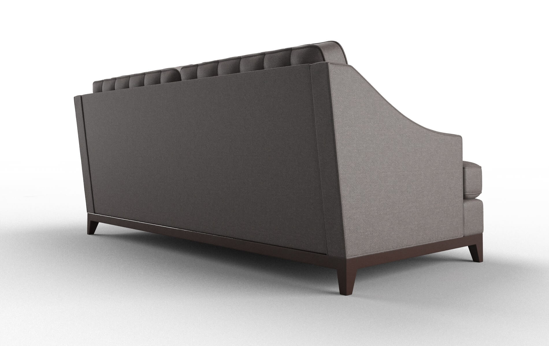 Geneva Oscar Chocolate Sofa espresso legs 4