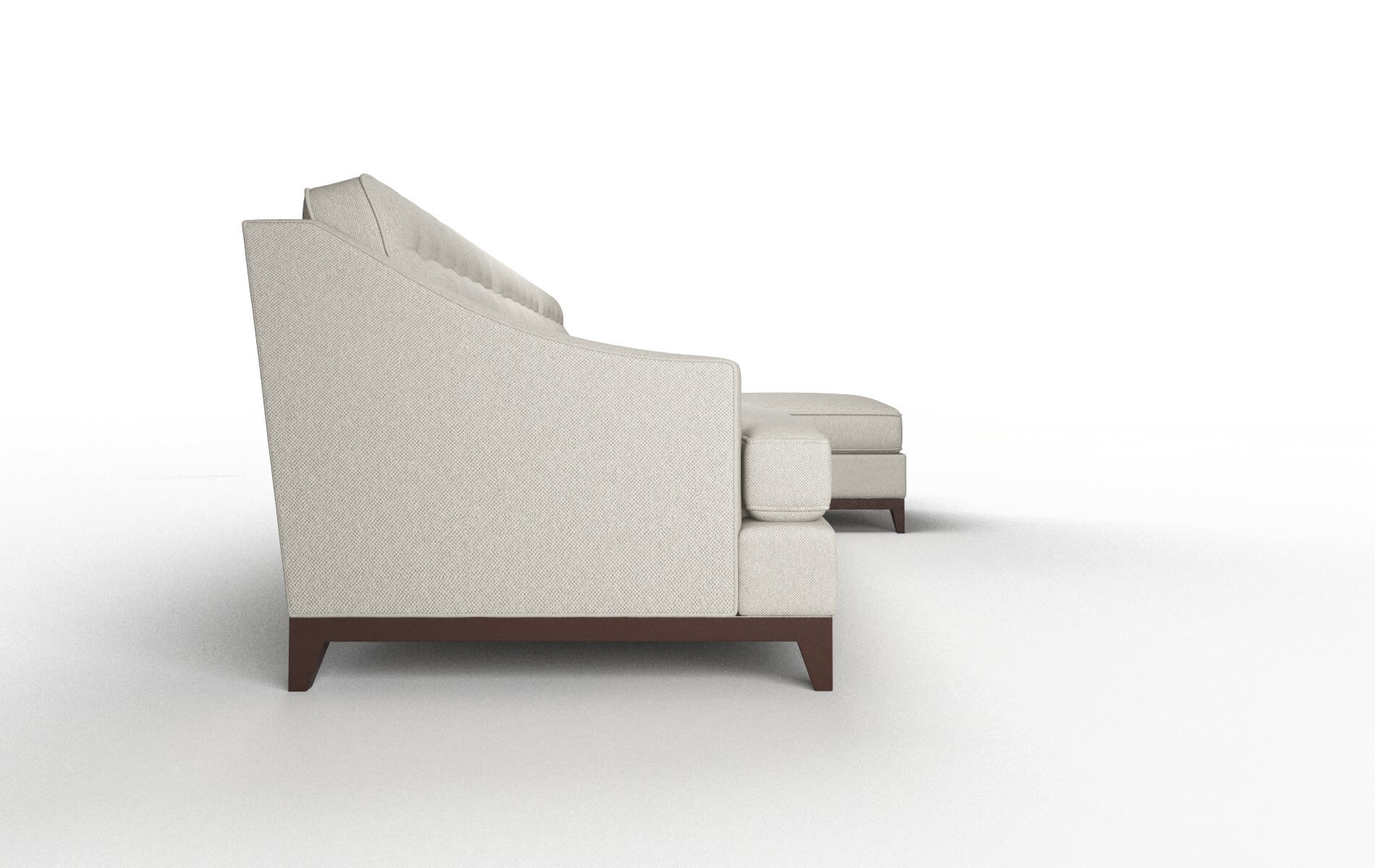 Geneva Oscar Silver Panel espresso legs 3