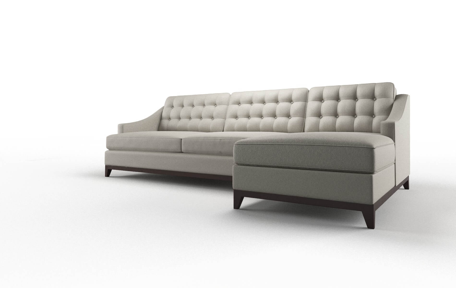 Geneva Oscar Silver Panel espresso legs 4