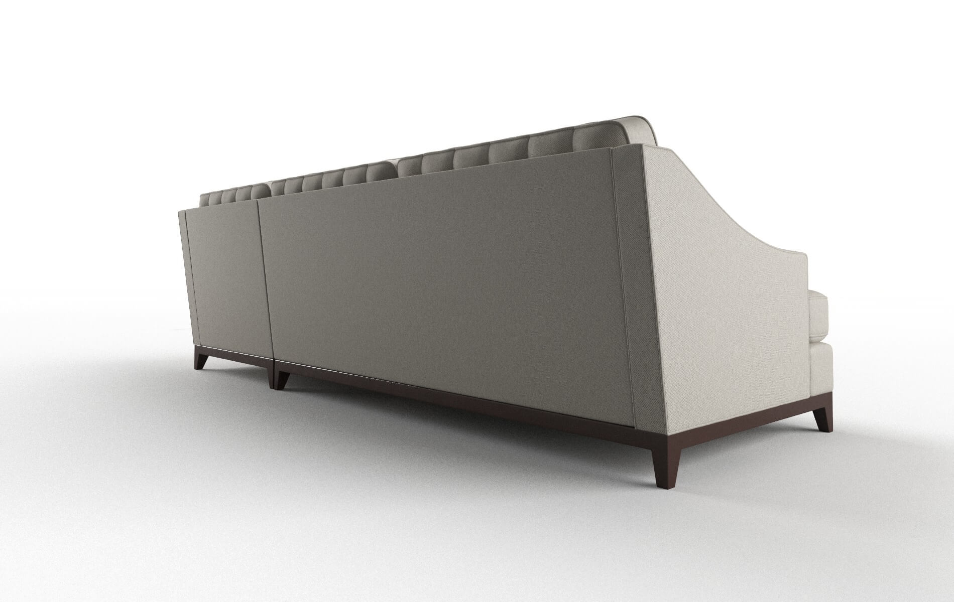 Geneva Oscar Silver Panel espresso legs 5