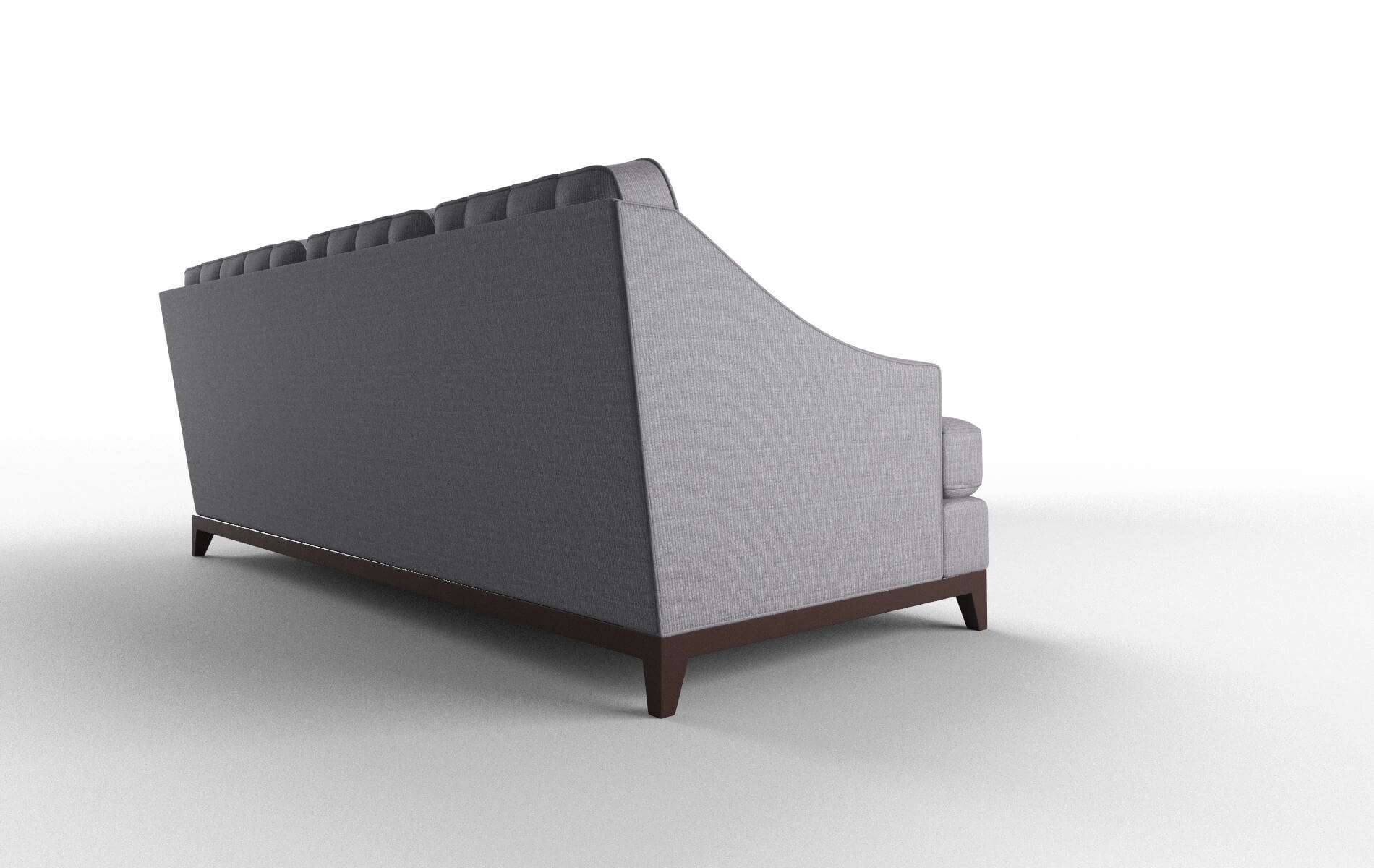 Geneva Parker Ash Sectional espresso legs 3