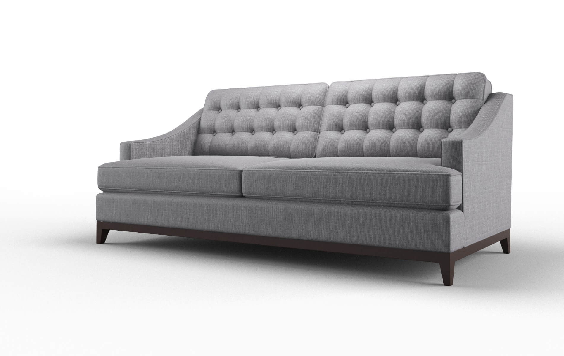 Geneva Parker Ash Sofa espresso legs 5