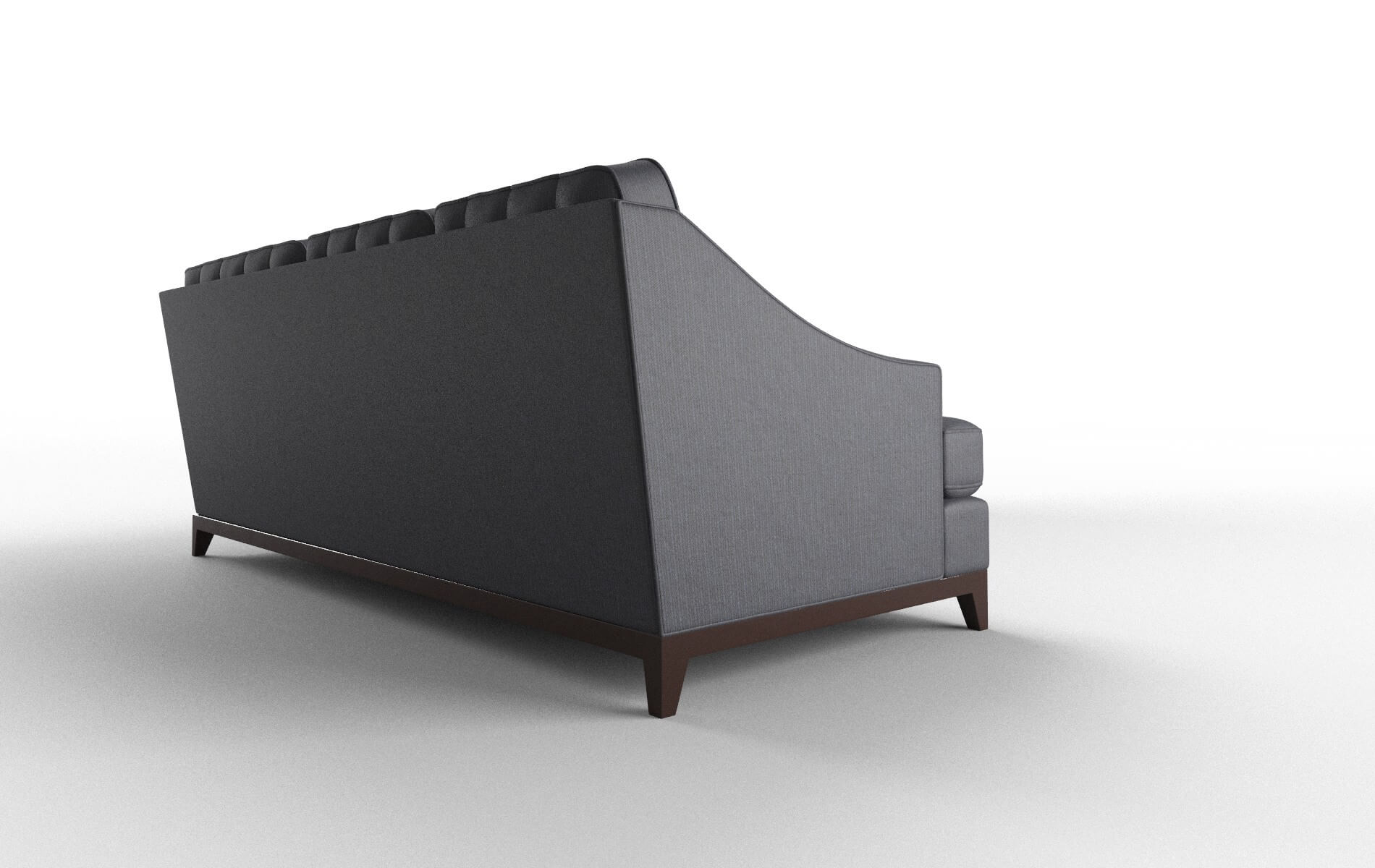 Geneva Parker Midnight Sectional espresso legs 3