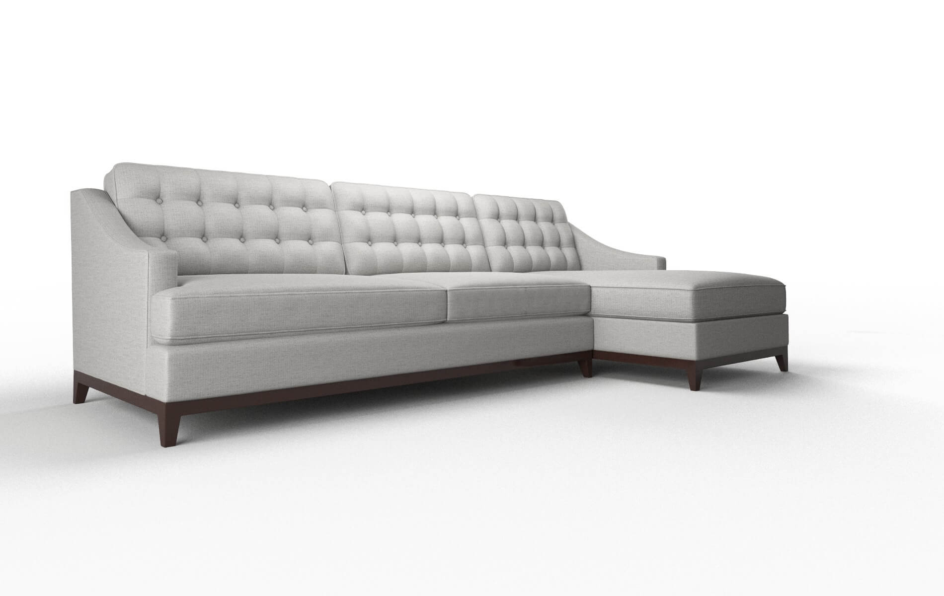 Geneva Parker Silver Panel espresso legs 2