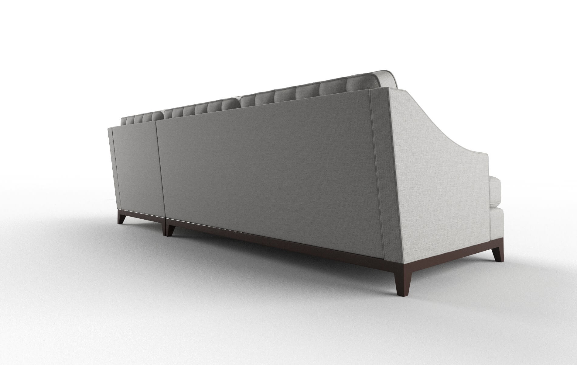 Geneva Parker Silver Panel espresso legs 5