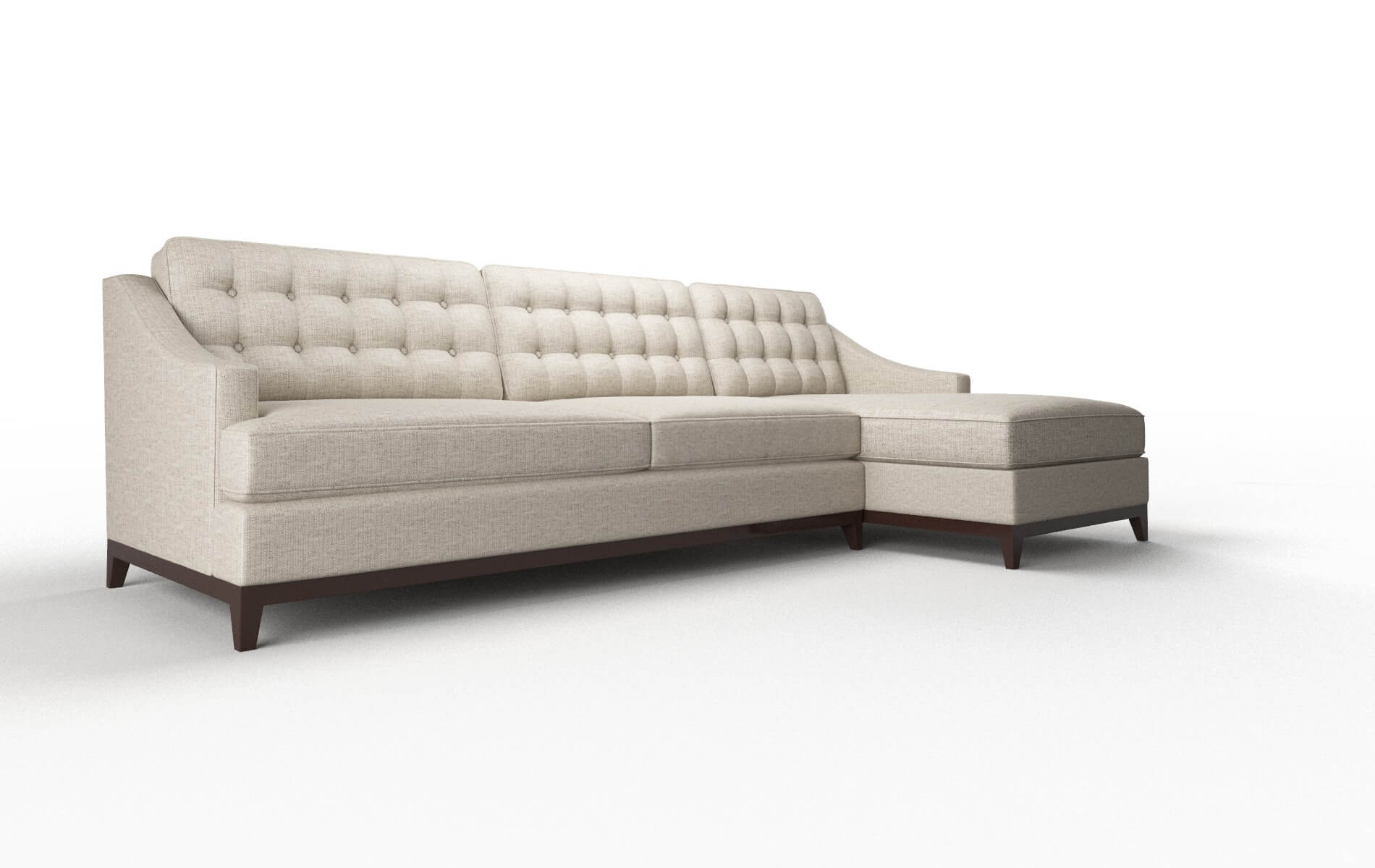 Geneva Parker Wheat Panel espresso legs 2