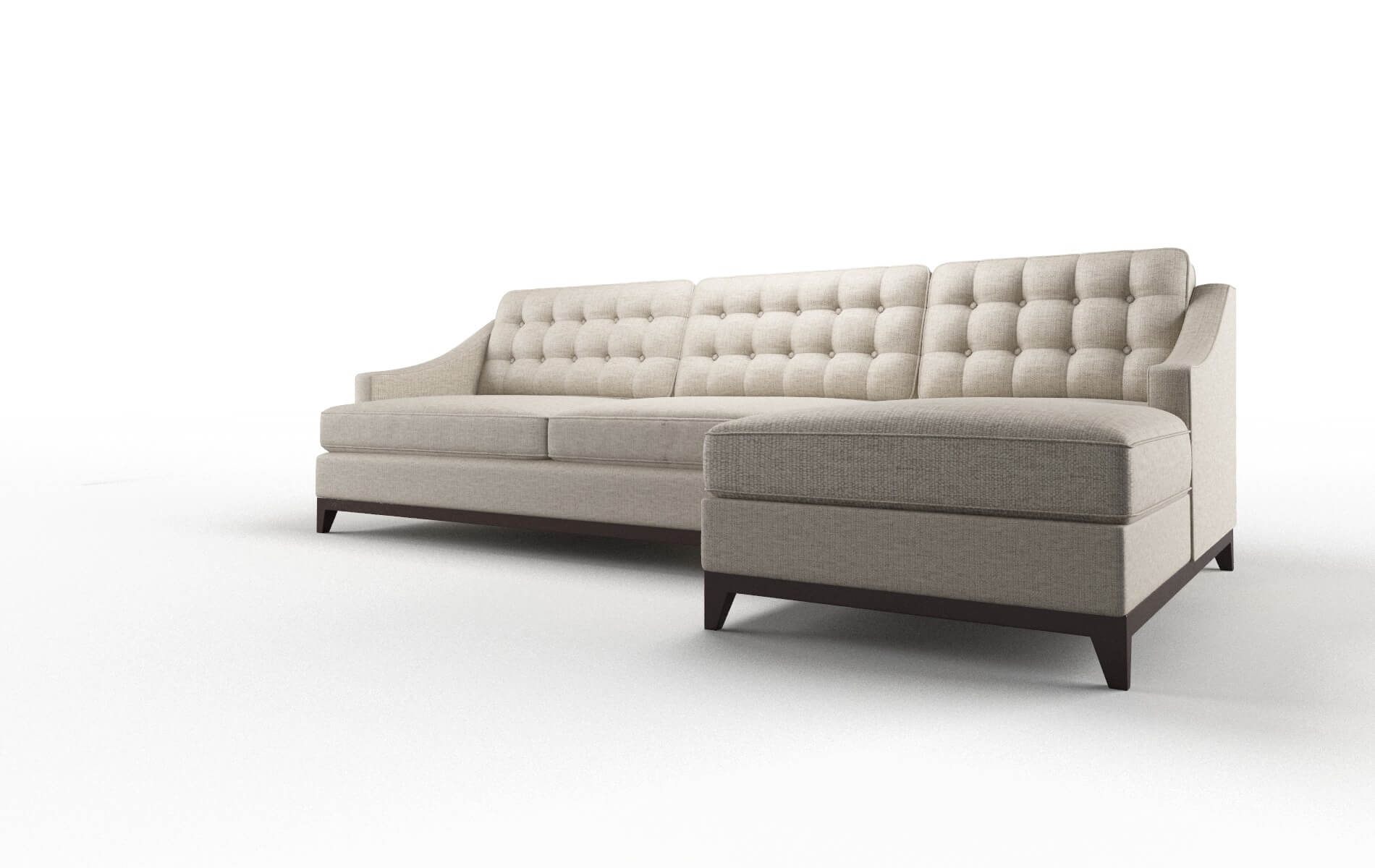 Geneva Parker Wheat Panel espresso legs 4