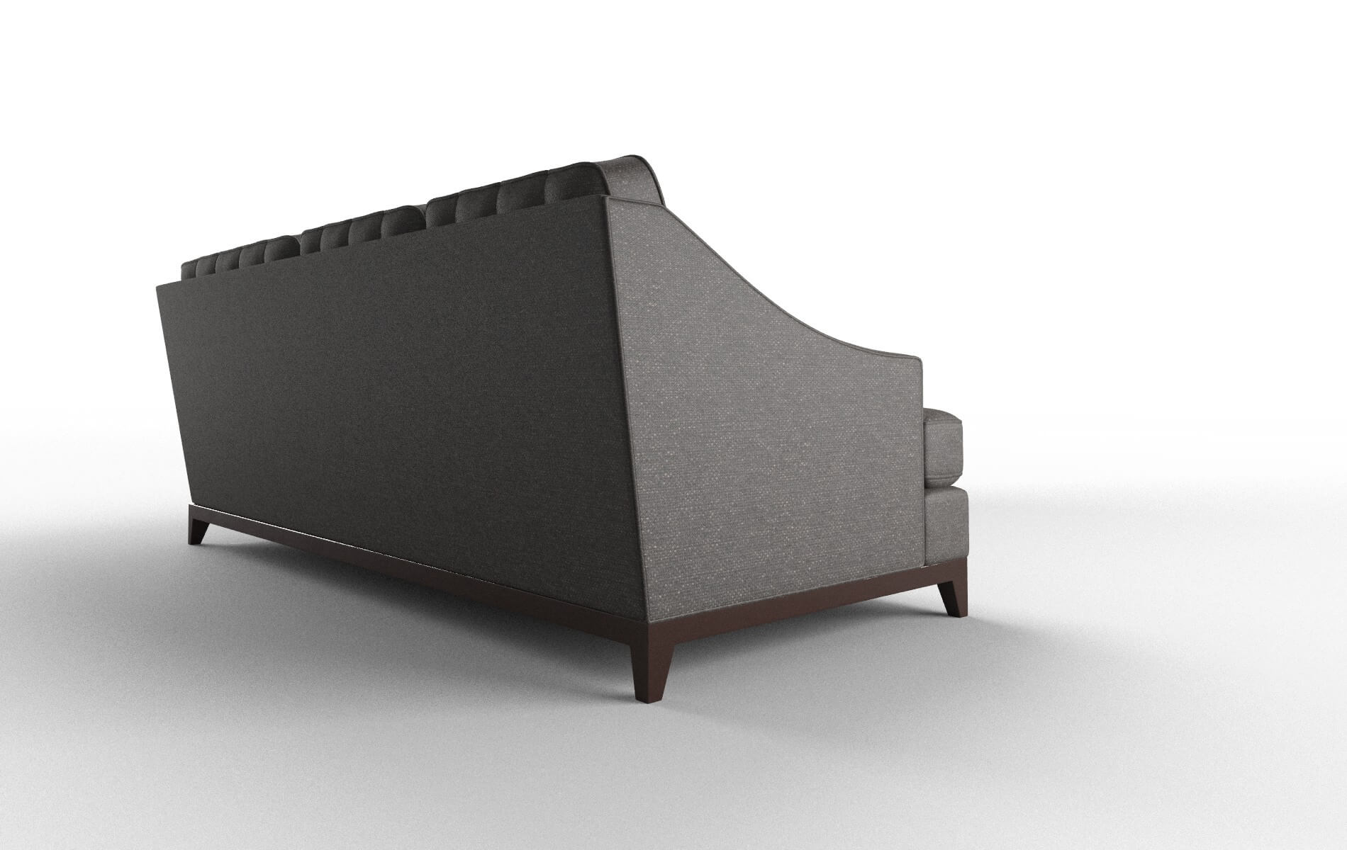 Geneva Phoenix Chocolate Sectional espresso legs 3