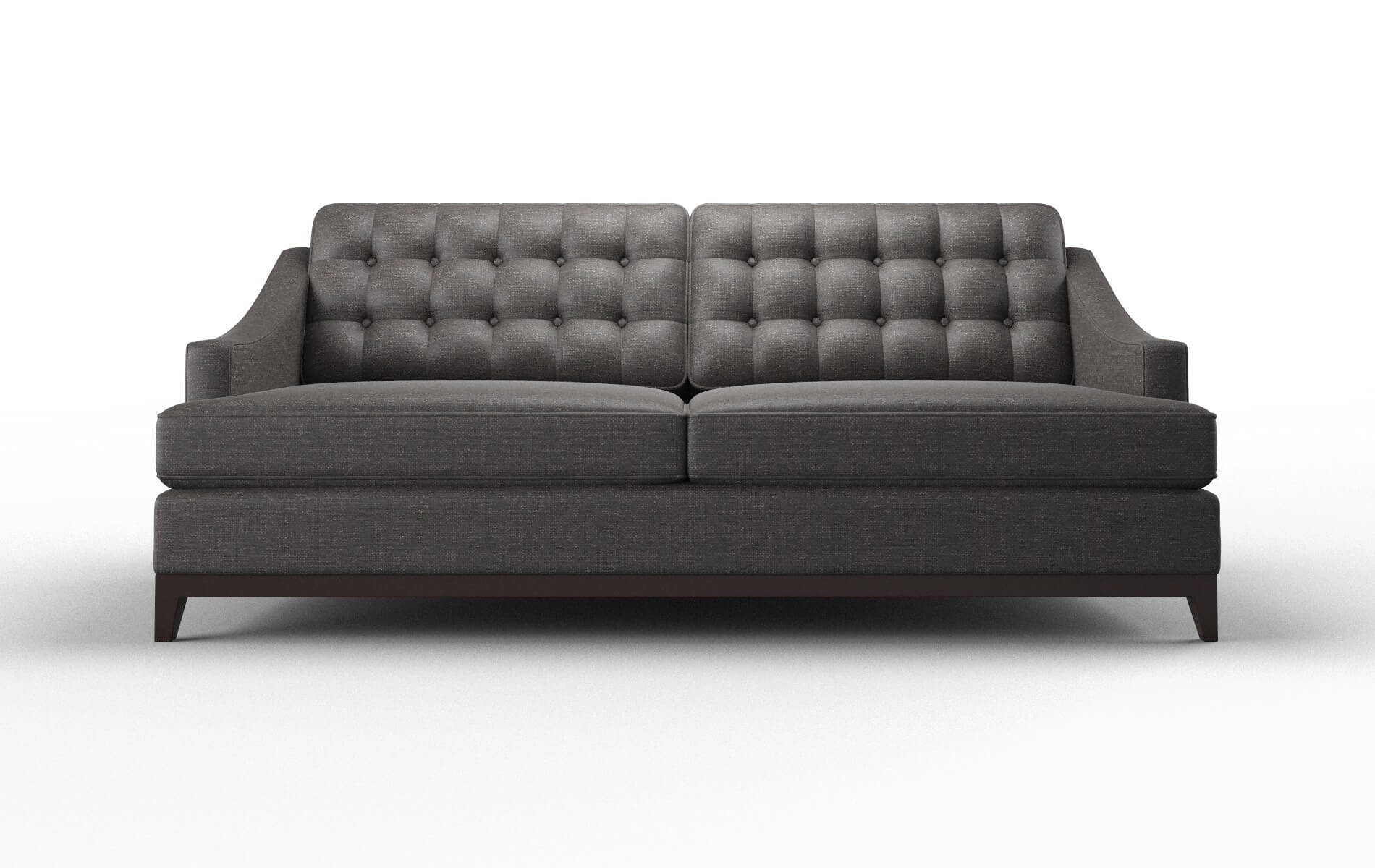Geneva Phoenix chocolate Sofa Espresso Legs  1