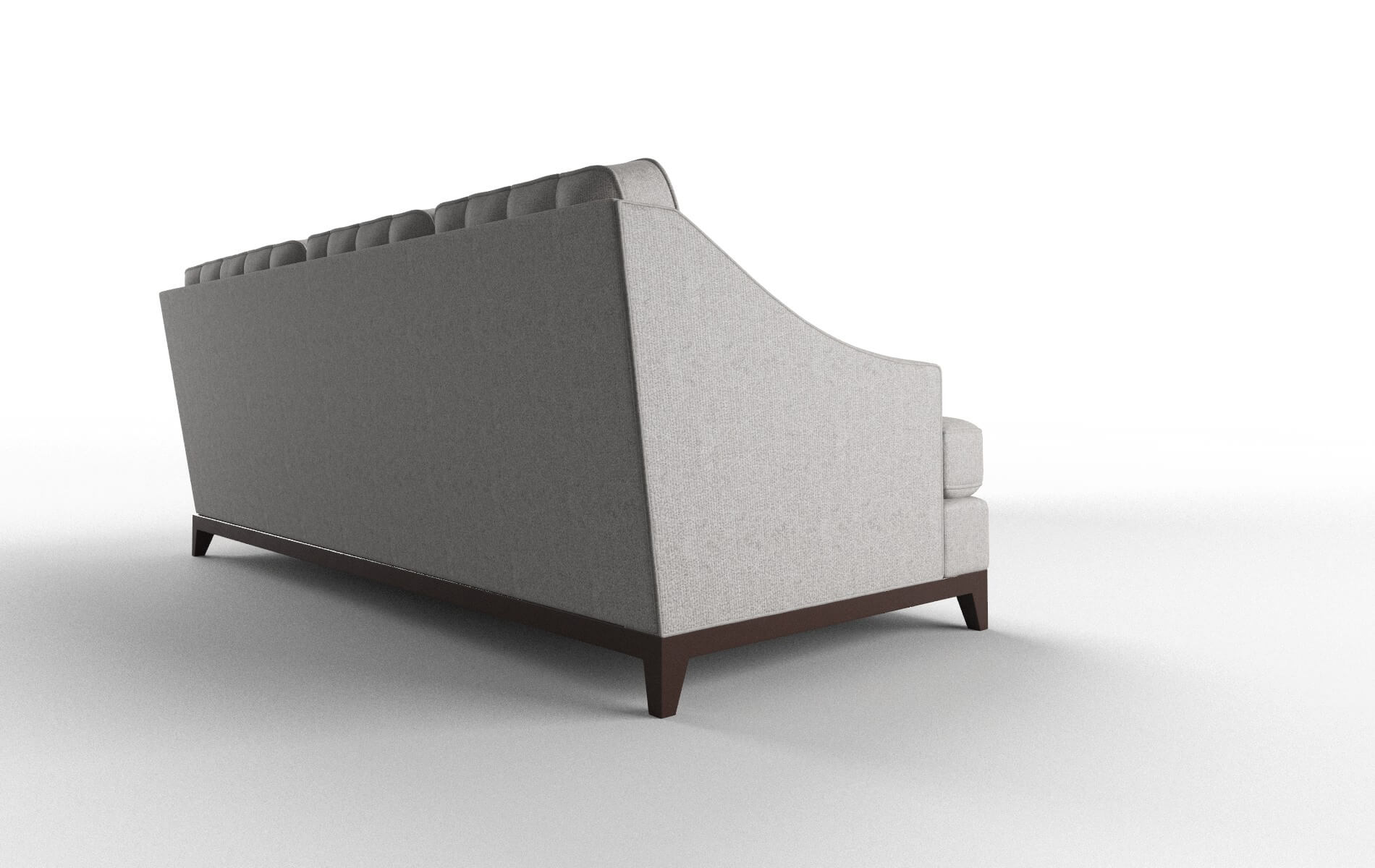 Geneva Prime Ash Sectional espresso legs 3