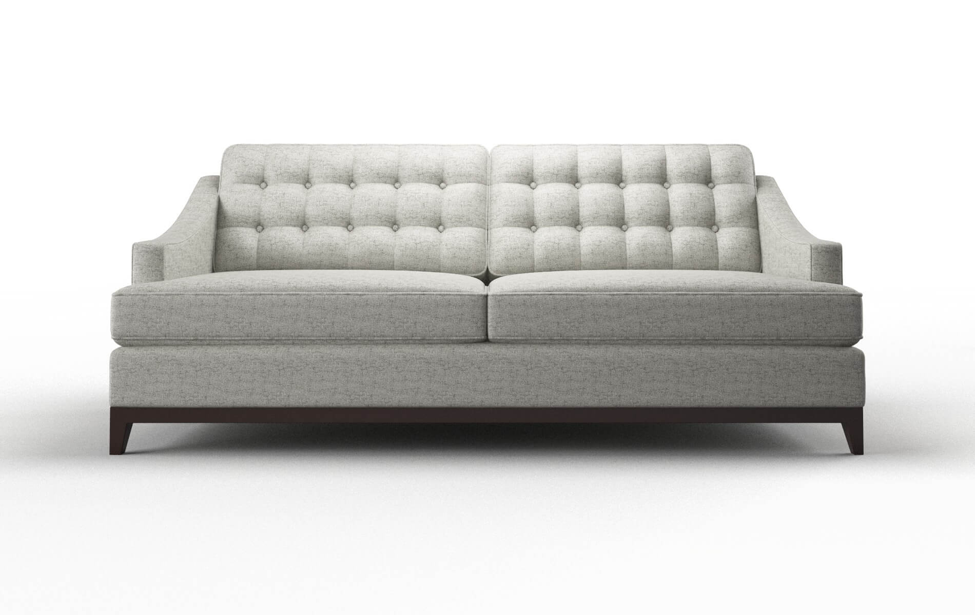 Geneva Prime Gravel Sofa espresso legs 1