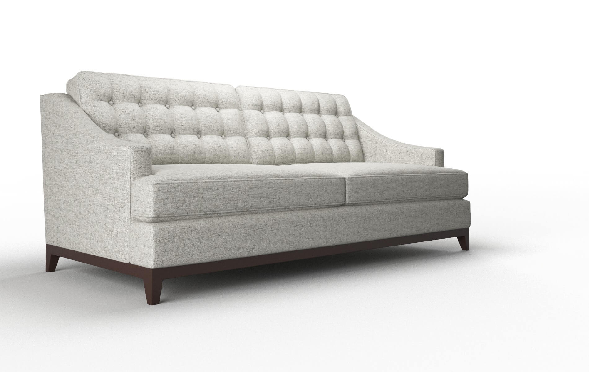 Geneva Prime Gravel Sofa espresso legs 2