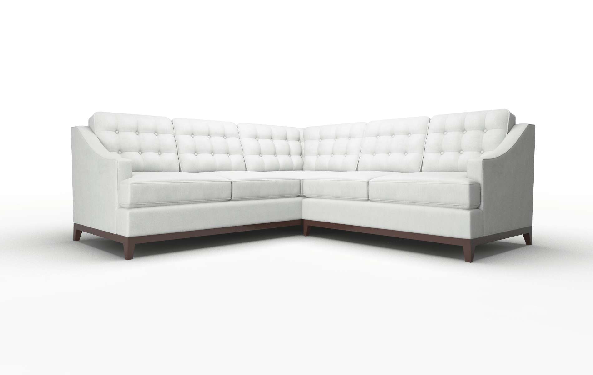 Geneva Prisma Steam Sectional espresso legs 1