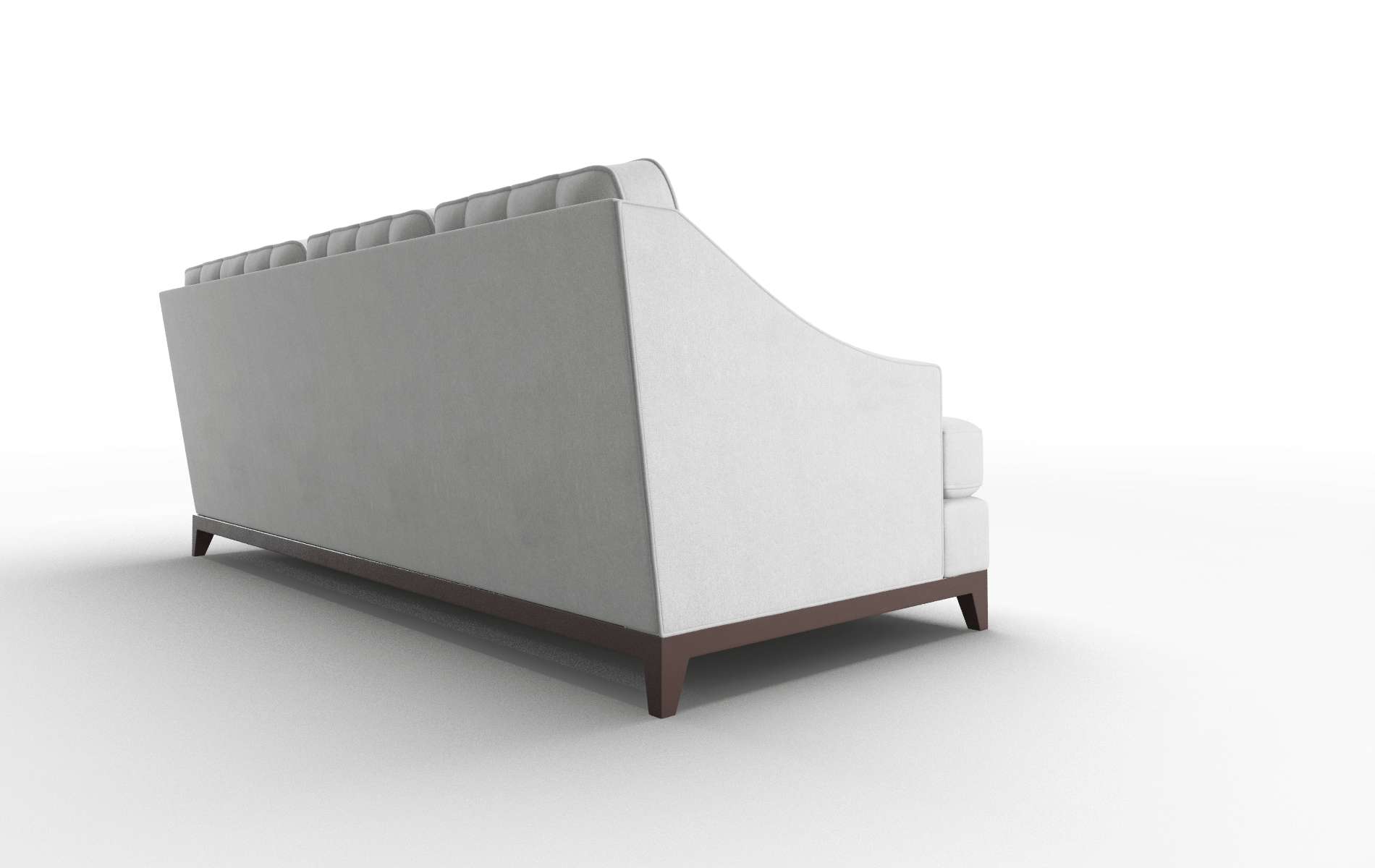 Geneva Prisma Steam Sectional espresso legs 3