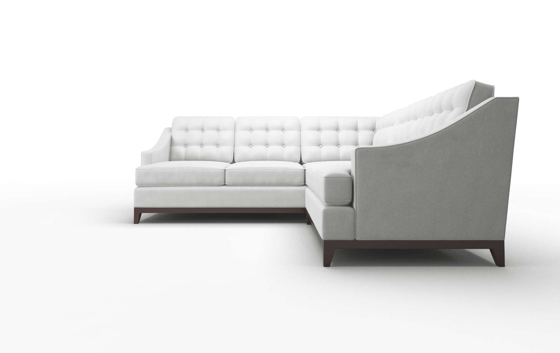 Geneva Prisma Steam Sectional espresso legs 5