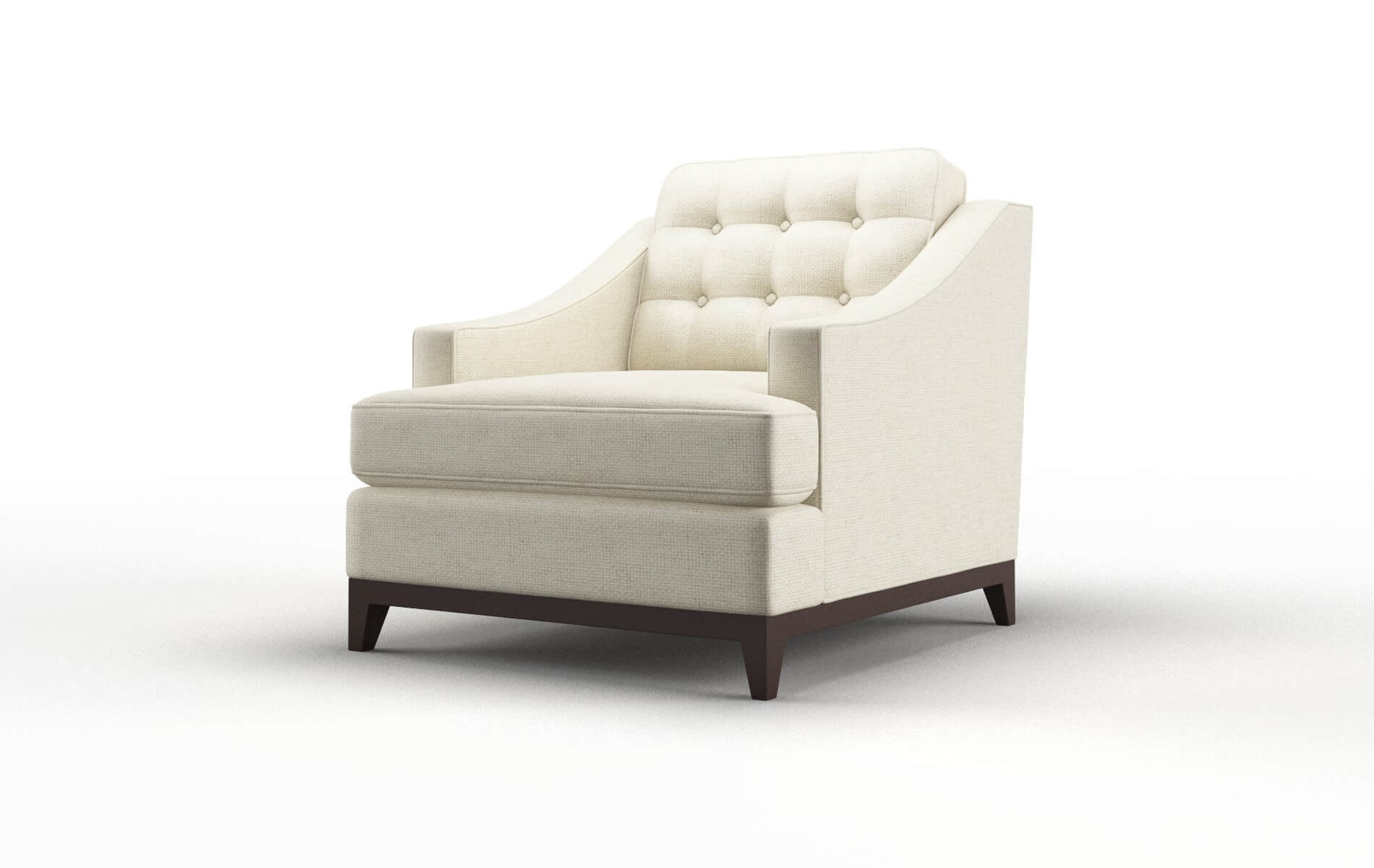 Geneva Redondo Oyster Chair espresso legs 4