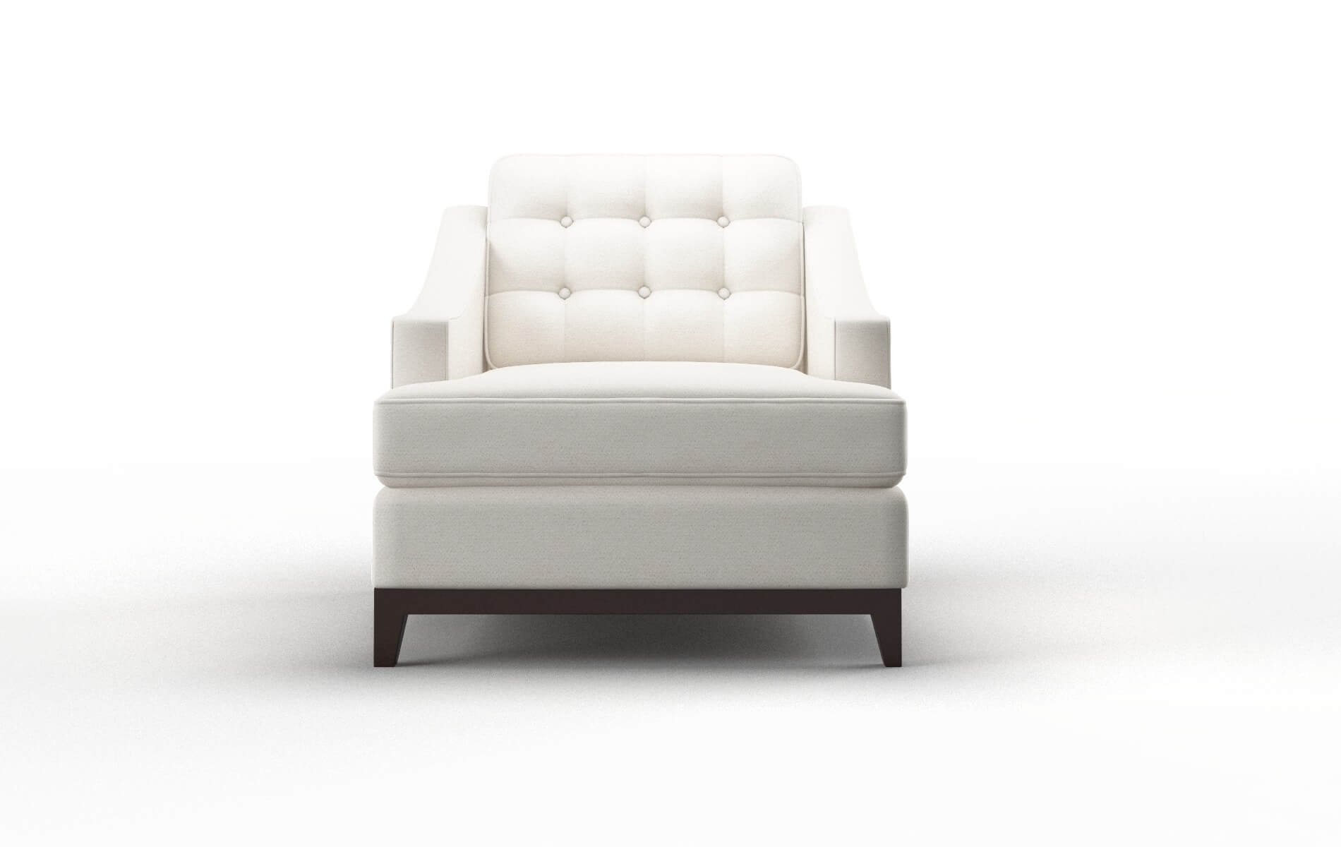 Geneva Redondo Pearl Chair espresso legs 1