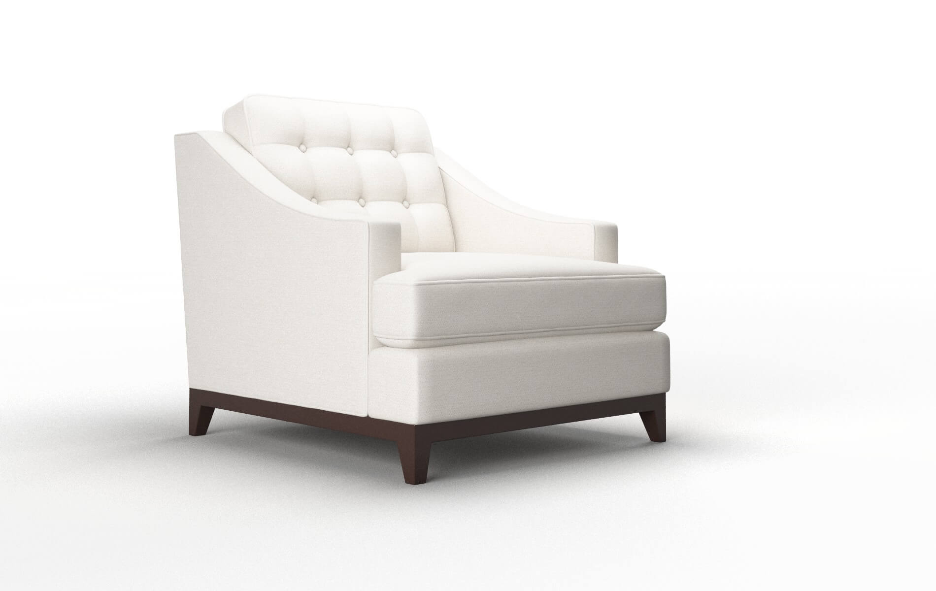 Geneva Redondo Pearl Chair espresso legs 2