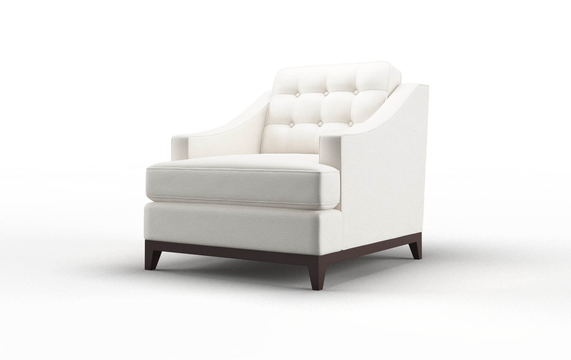 Geneva Redondo Pearl Chair espresso legs 4
