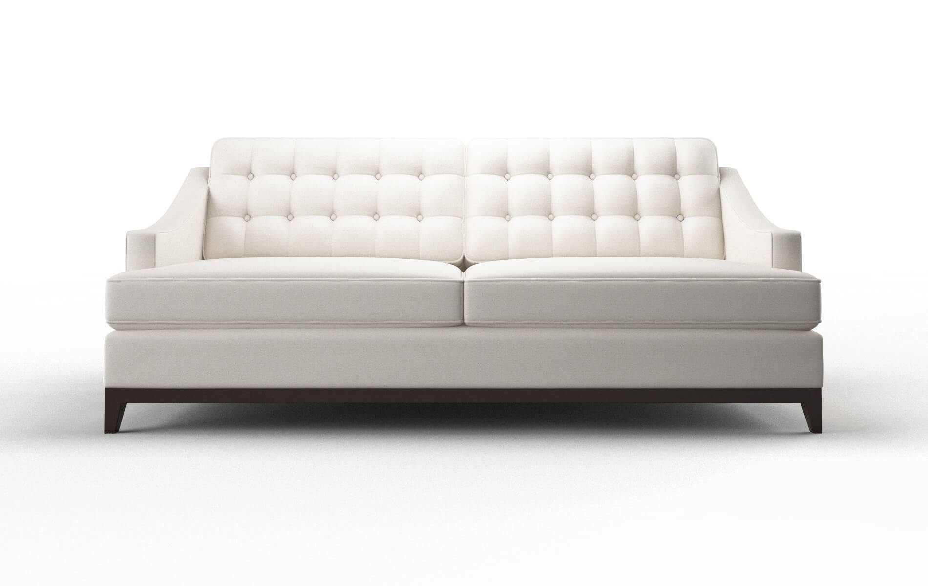 Geneva Redondo Pearl Sofa espresso legs 1