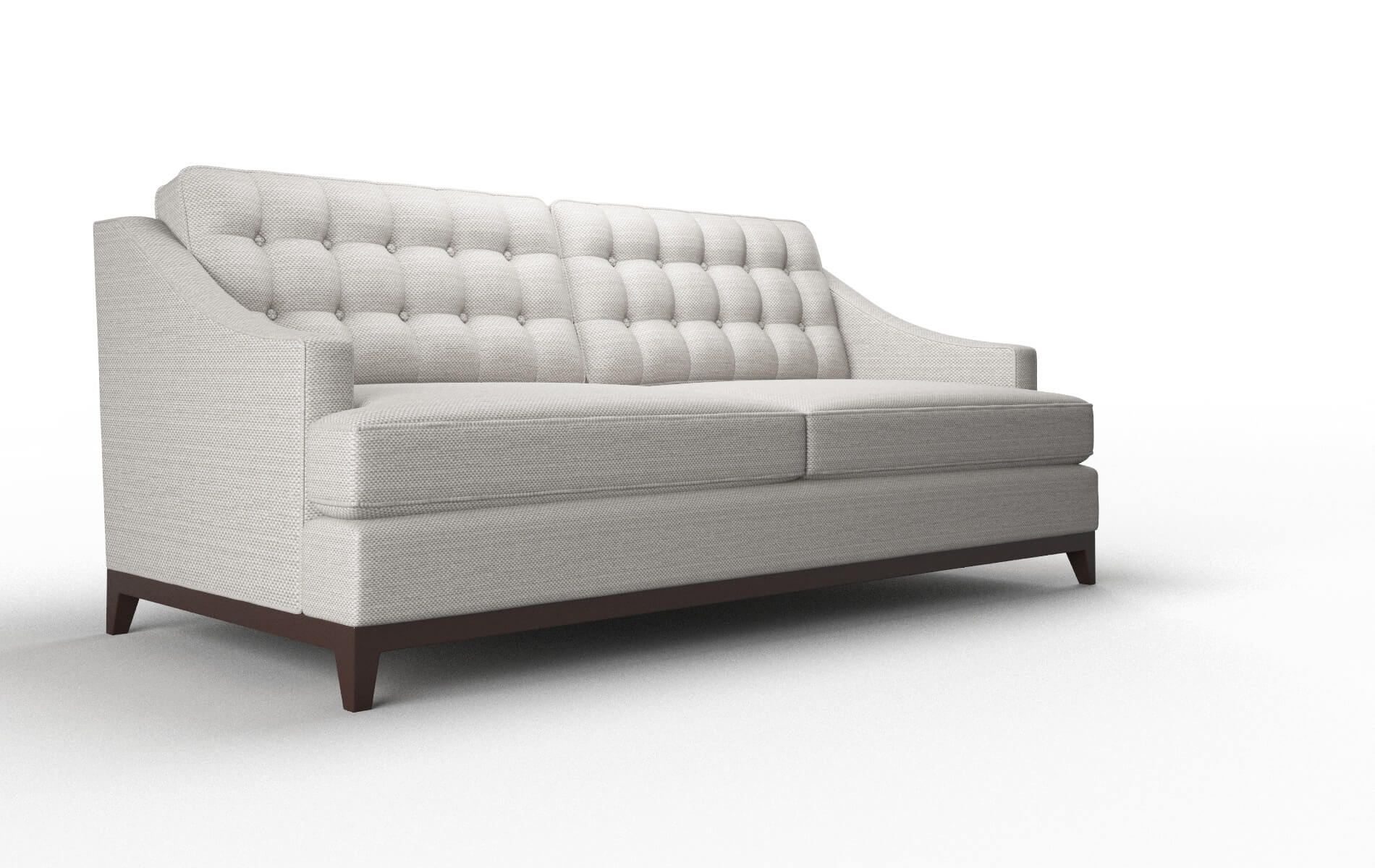Geneva Redondo Stone Sofa espresso legs 2