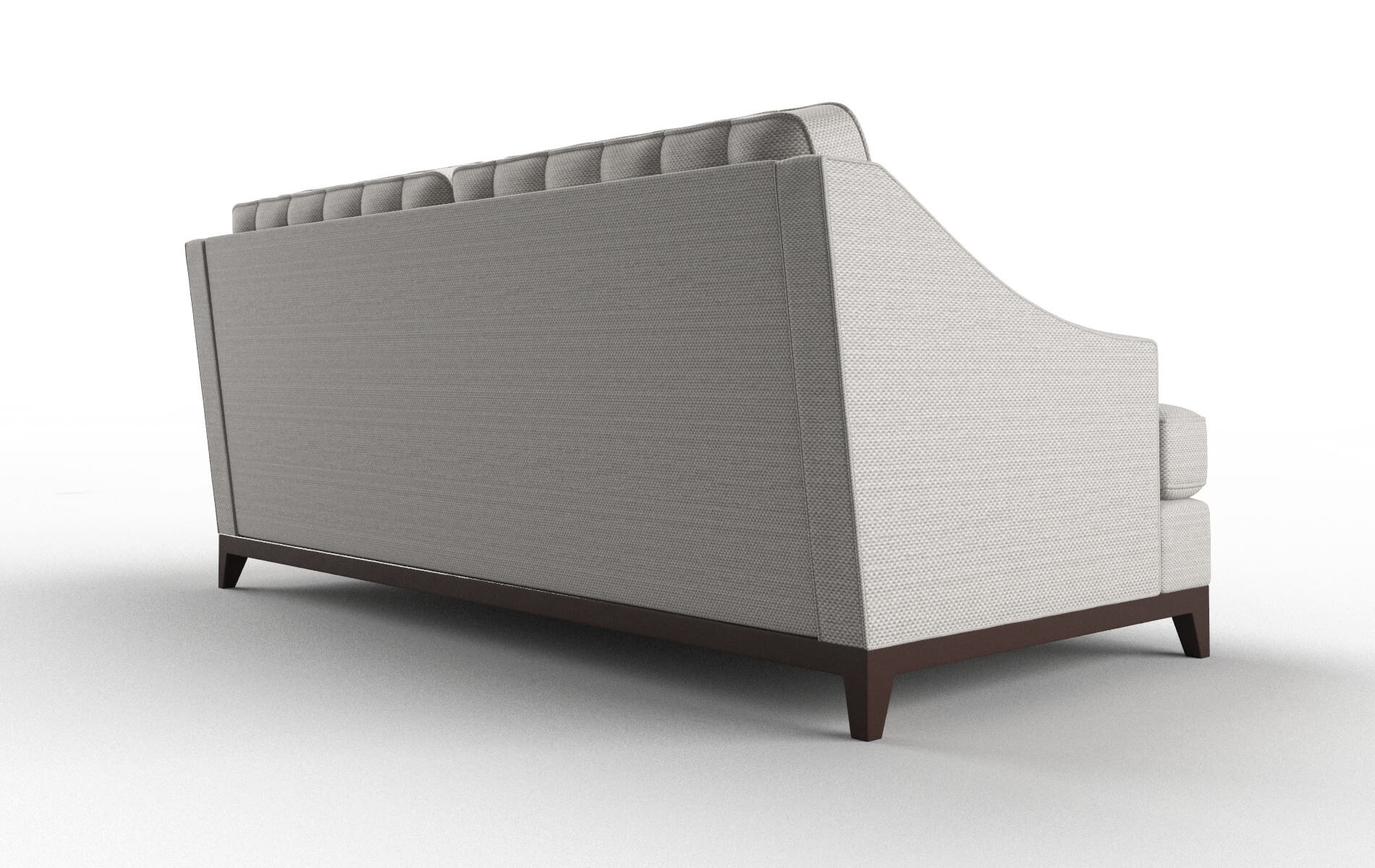 Geneva Redondo Stone Sofa espresso legs 4