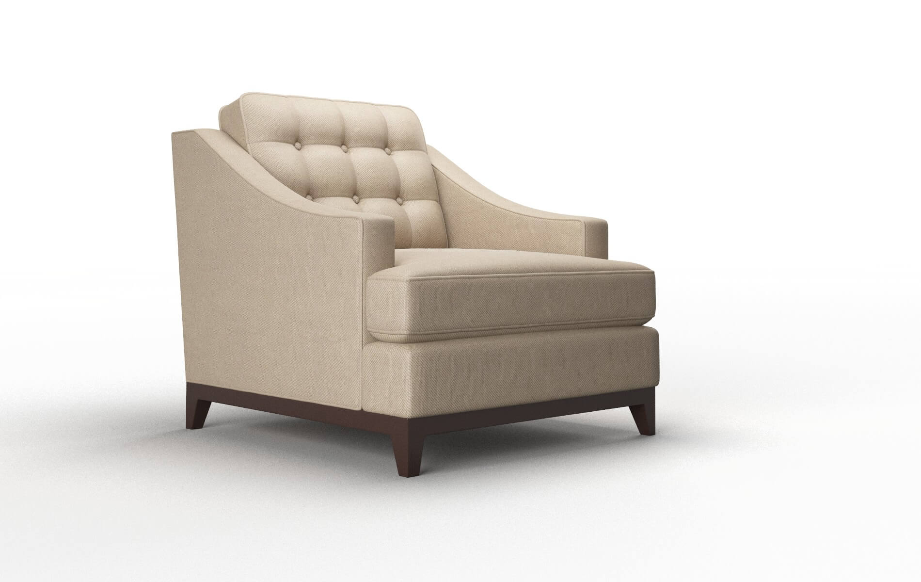 Geneva Rocket Cappuccino Chair espresso legs 2