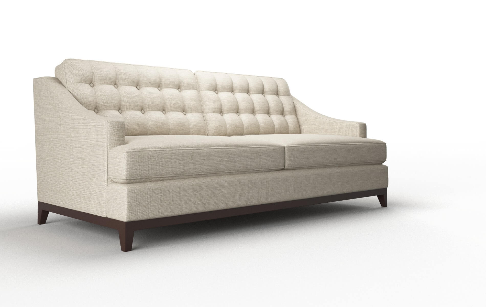 Geneva Rocket Dove Sofa espresso legs 2