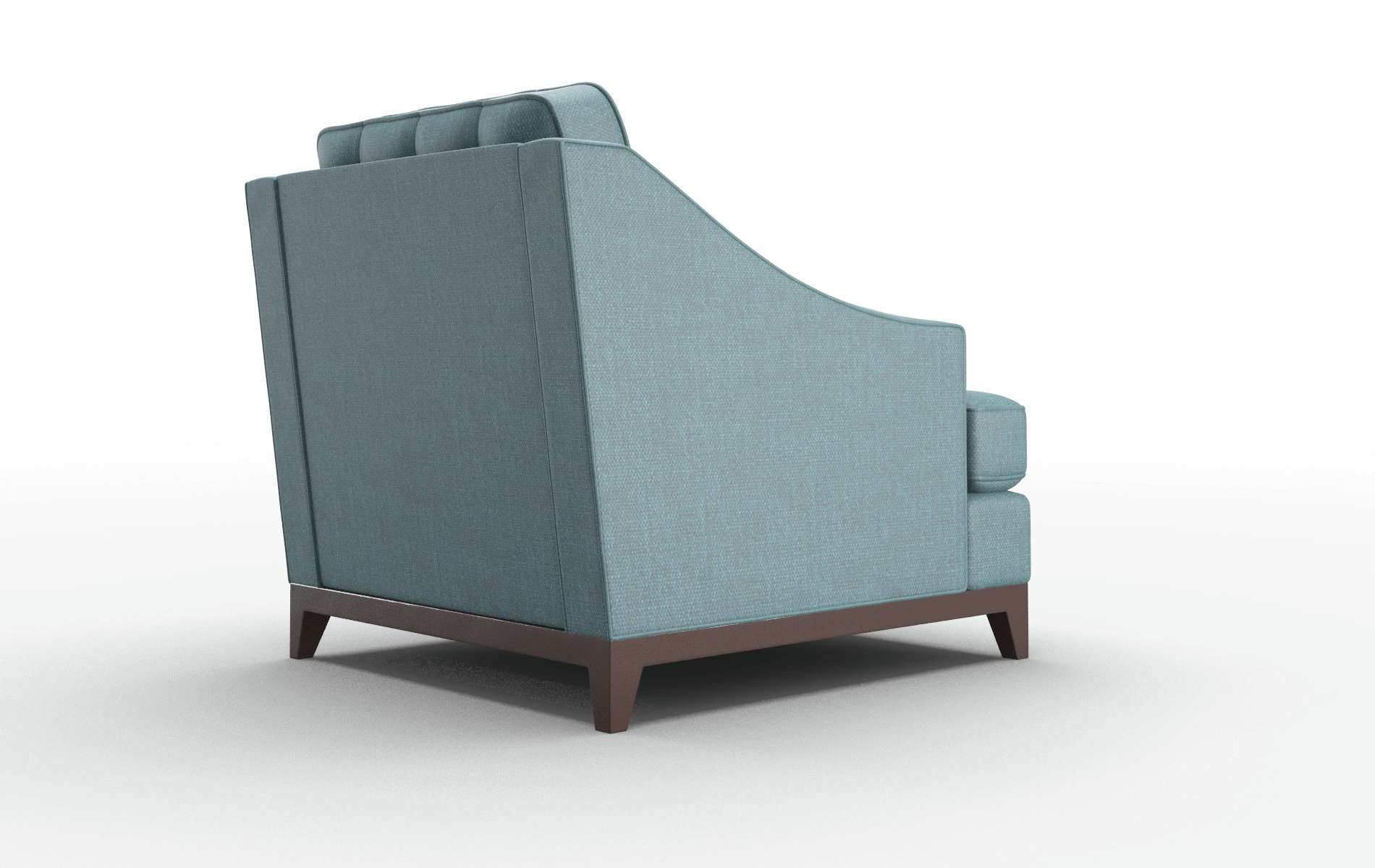 Geneva Rocket Peacock Chair espresso legs 5