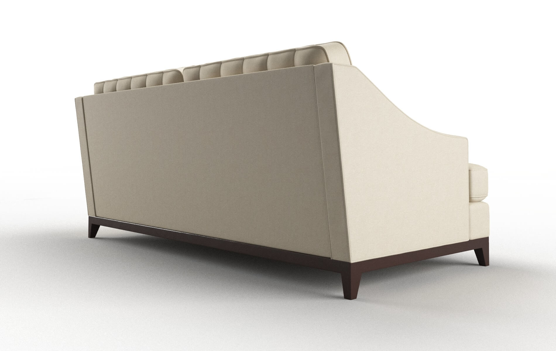 Geneva Rocket Sand Sofa espresso legs 4