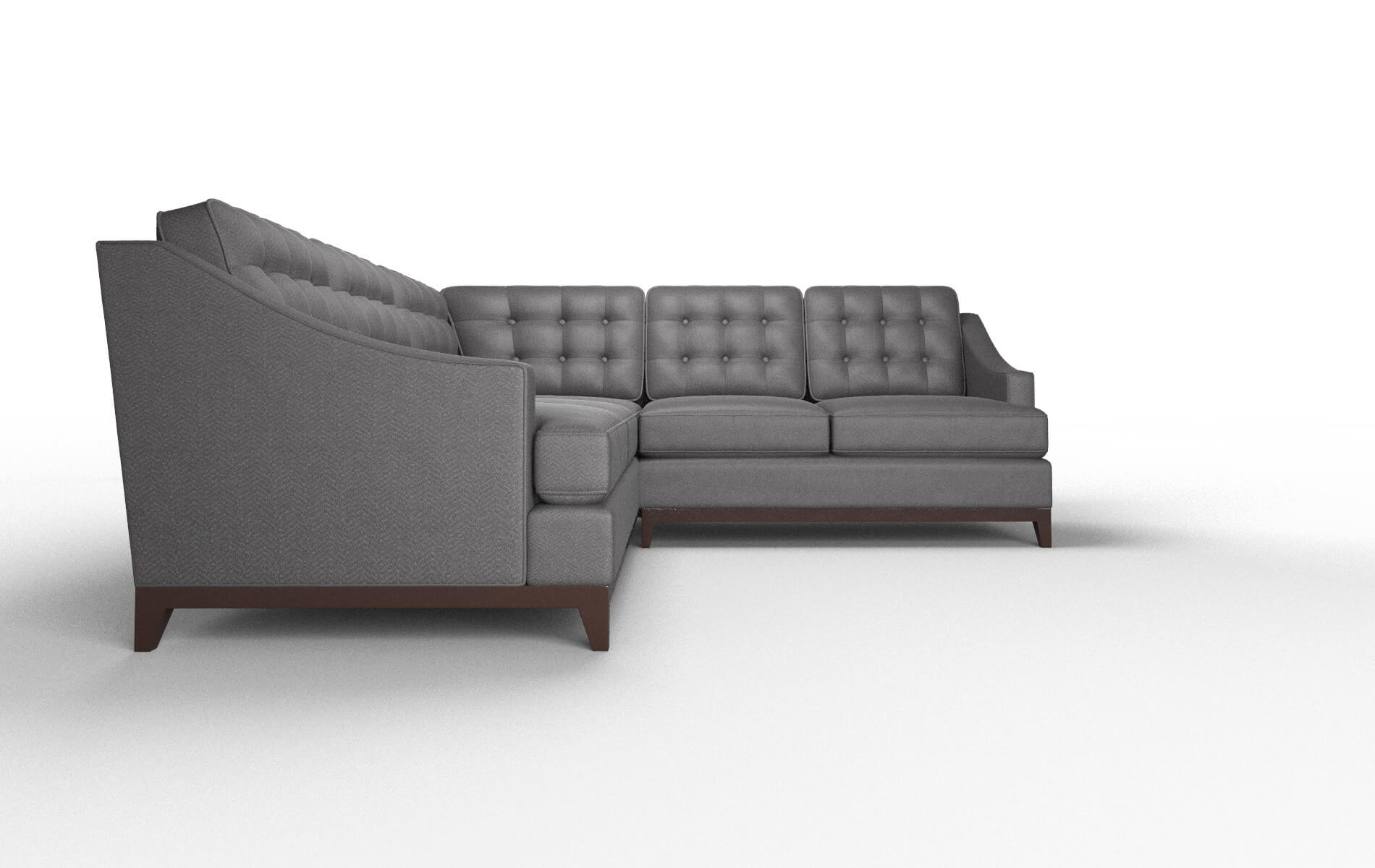 Geneva Royale Eclipse Sectional espresso legs 2
